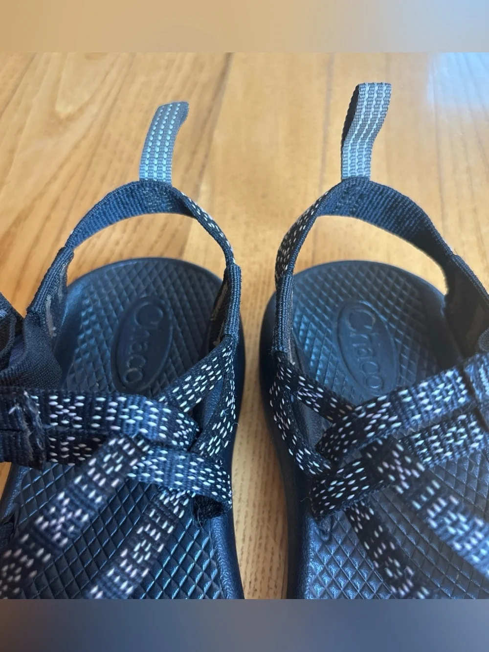 Chaco ZX1 Classic Sandals Ecotread Black Pink White Kids Toddler Girls US Sz 13